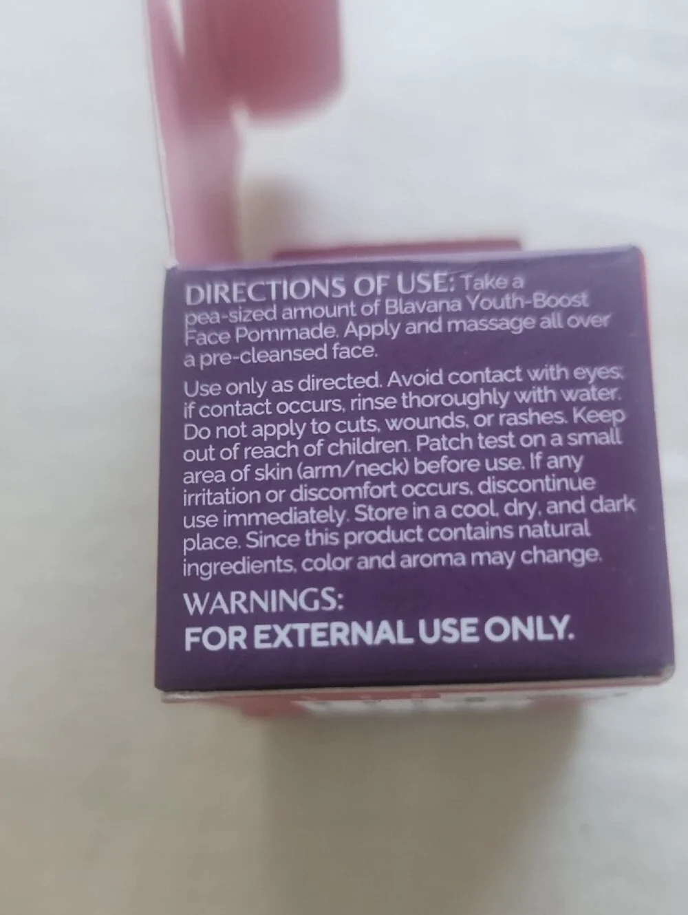 Blavana Ultra-Rich Youth-Boost Face Pommade for Aging Skin - Sample Size